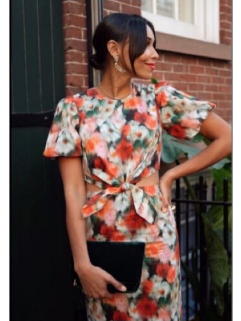NWT J.Crew Liberty Hazy Days Floral Midi Dress Liberty Print Size 6 - Picture 2 of 14